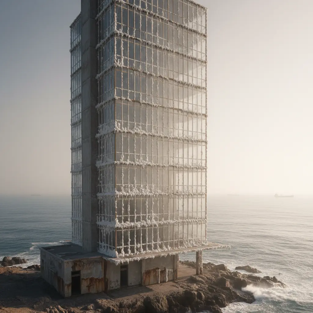 Modern commercial building with carefully finished brick, glass, and steel exterior